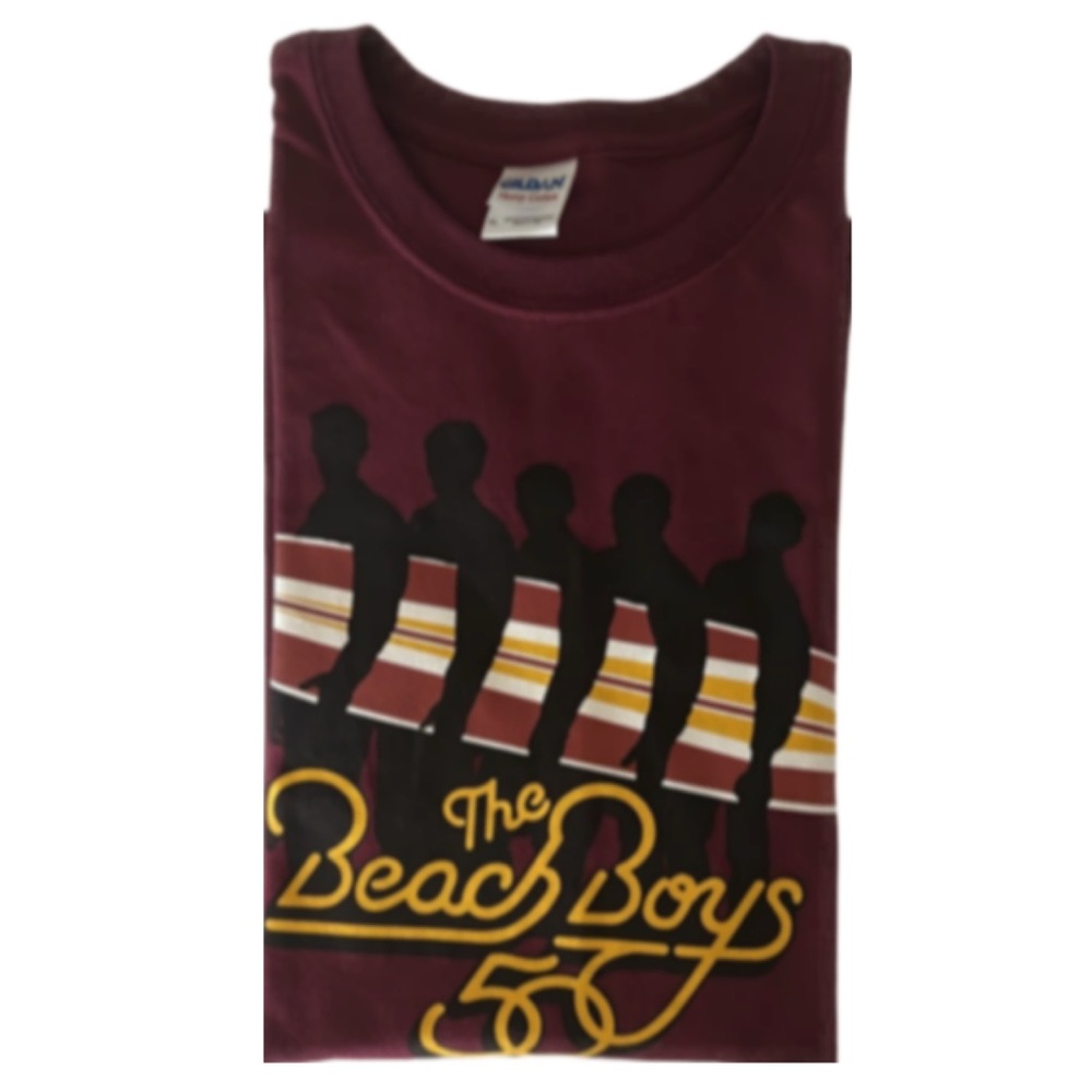 Vintage The Beach Boys 50th Anniversary Tour Tee Shirt Hollywood Bowl XL - Picture 8 of 9